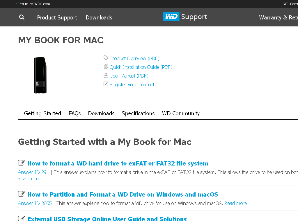 Format Wd Drive For Windows And Mac