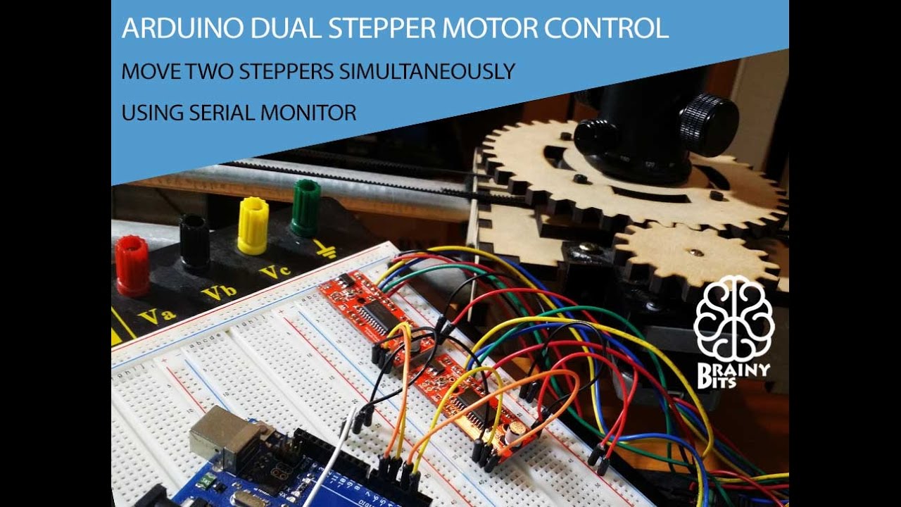 Arduino Stepper Motor Serial Control